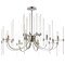 Maxim Lighting Divine 8-Light Chandelier, Polished Nickel 38408CLPN - alternate 1
